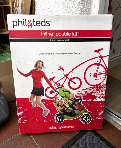 Phil teds inline double kit - double,